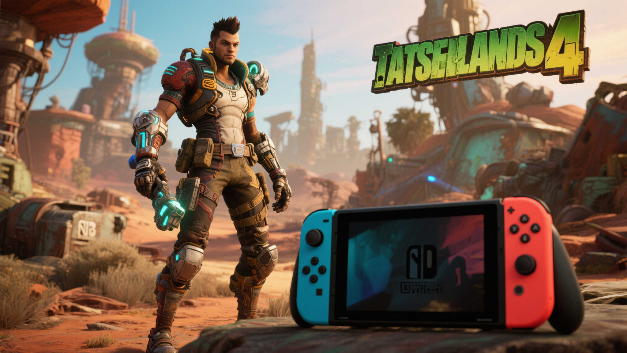 《无主之地4》NS2同步首发:开发商惊叹其强大性能