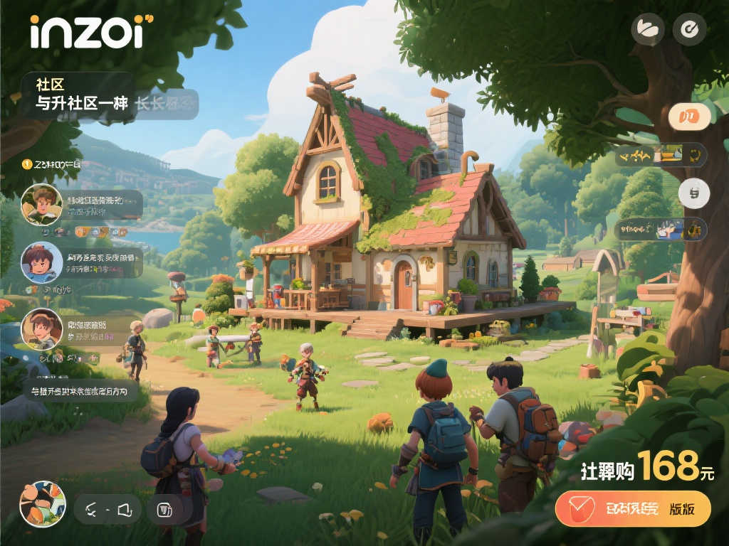 inZOI(云族裔)抢先体验版今日震撼首发,仅188元!